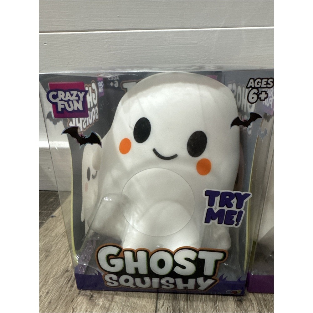 2 Crazy Fun Ghost Squishy. Brand New In Box And Very Rare Lot. "Boy and Girl" - Picture 2 of 4